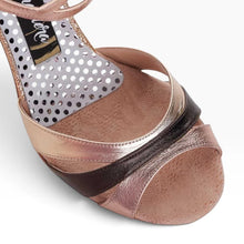 Tangolera GINEVRA, Rame Laminate, 9cm heel,  Wide Fit