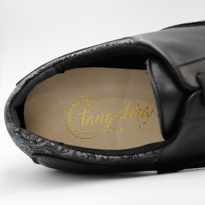 Tangolera 105 Pizzo nero / Nappa nera, Leather sole