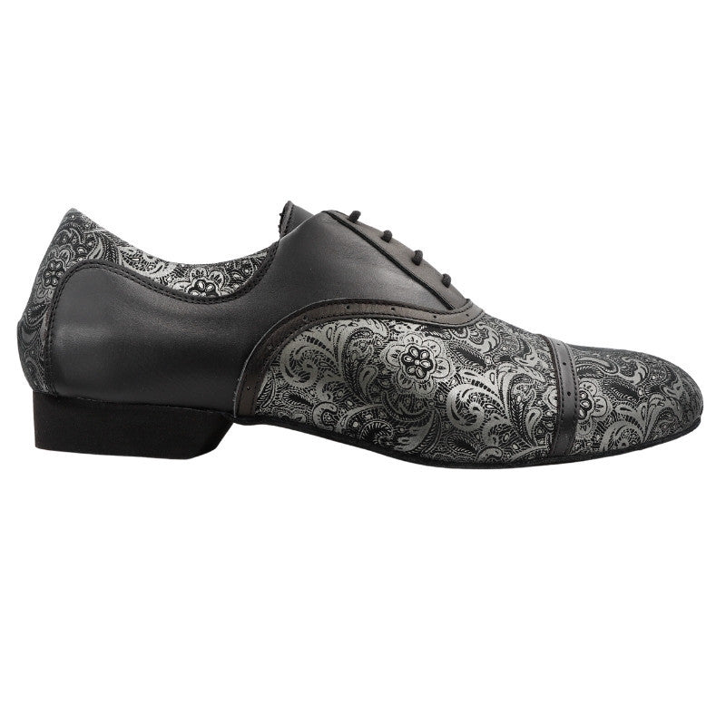 Tangolera 105 Pizzo nero / Nappa nera, Leather sole