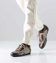 New Werner Kern Positano Canvas / Nappa leather – beige / brown