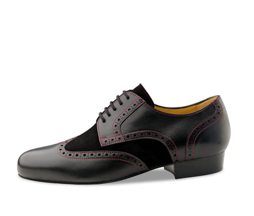 New Werner Kern Trapani Nappa leather / Suede – black / red