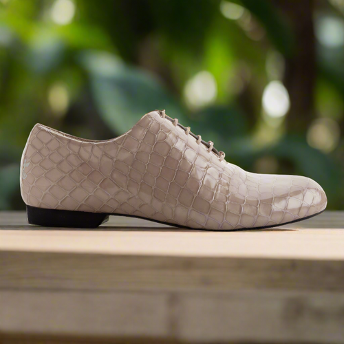 Tangolera 503 Coconut Patent Soft Cream Regular Fit