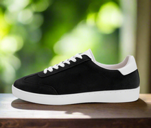 Anna kern 7015 Womens dance sneaker Goat suede – black