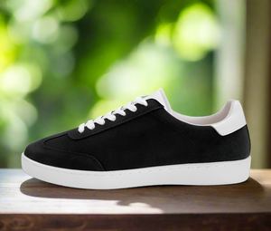 Anna kern 7015 Womens dance sneaker Goat suede – black