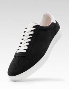 Anna kern 7015 Womens dance sneaker Goat suede – black