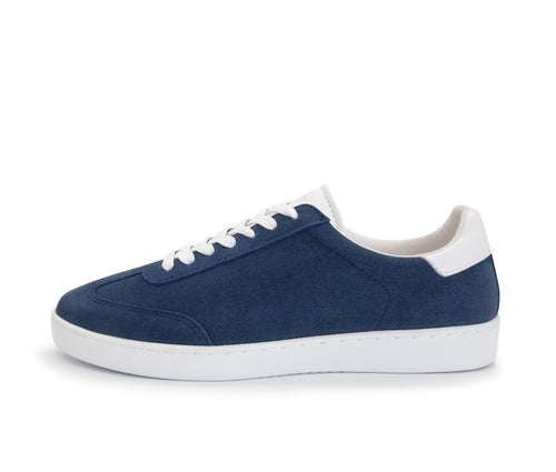 Anna Kern 7405 Mens Trainer, Goat suede – blue, Size 7.5 Offer