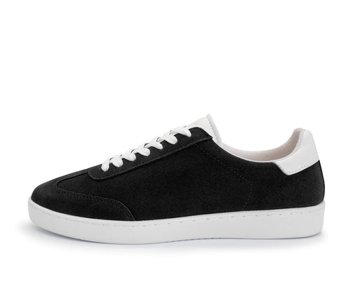 Anna Kern 7410 Mens Trainer, Goat suede – black