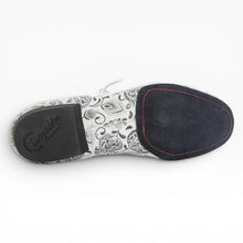 Tangolera Martin, Cream Flower Split sole. Reg Fit
