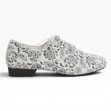Tangolera Martin, Cream Flower Split sole. Reg Fit