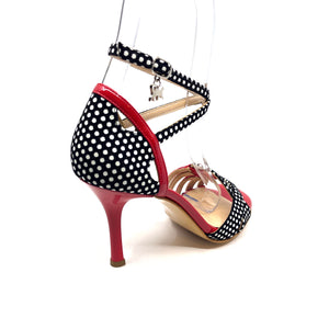 Movimiento Enganche Polka Dots Red Heels SKU: MOVW271