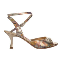 Tangolera A1 Platino Fiori Heel 6 cm Wide Fit