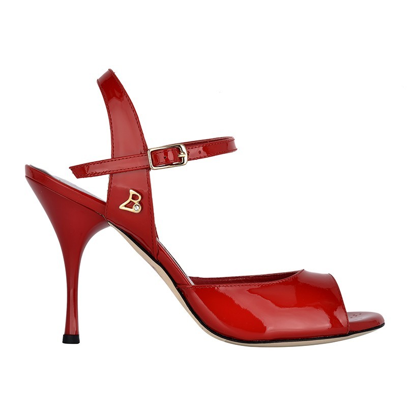 ID. Tangolera A1 Red patent leather 9 cm Heel