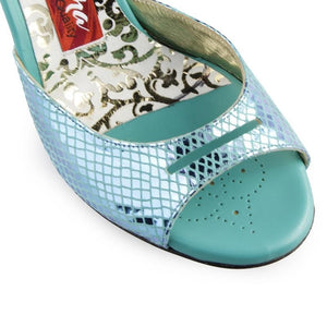 Tangolera  A1B Pitoncino Oceano heel 8 cm, Narrow Fit