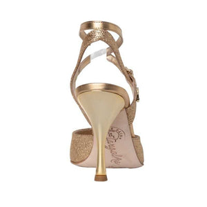 Tangolera A 1 CL Glitter Oro, 9cm heel
