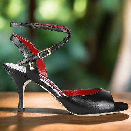 Tangolera A1CL Nappa Nero lucido heel 7 cm Size 39 Offer