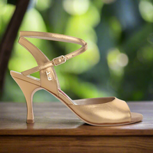 Tangolera  A1cl Oro Laminato Heel 7 cm Size 38 Offer