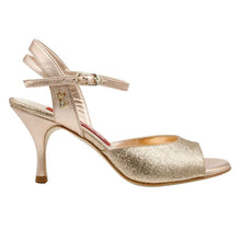 Tangolera  A2 Glitter rame / Laminato rosa Heel 7cm