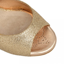 Tangolera  A2 Glitter rame / Laminato rosa Heel 7cm
