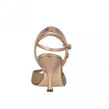 Tangolera  A2 Glitter rame / Laminato rosa Heel 7cm
