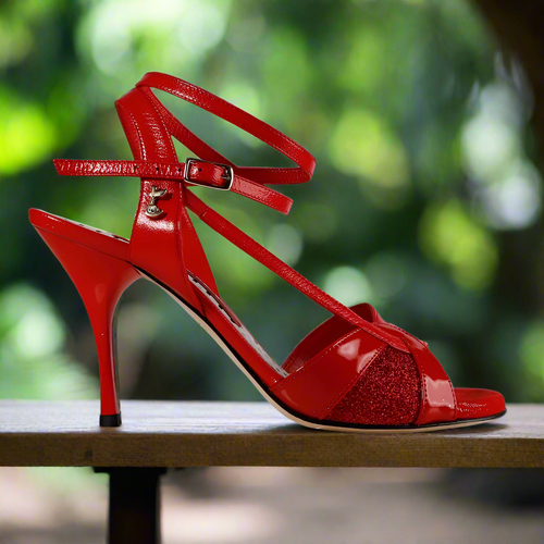 Tangolera A30 Rosso Heel 8 cm