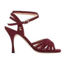Tangolera A33CL Bordeaux Camoscio Heel 9 cm