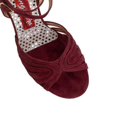 Tangolera A33CL Bordeaux Camoscio Heel 9 cm