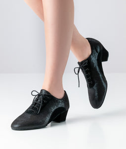 Werner kern Brienne Printed leather / Suede – black