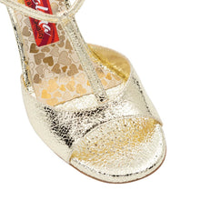 Tangolera C1 Laminated platinum Heel 9 cm, Wide Fitting size 40 offer