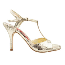 Tangolera C1 Laminated platinum Heel 9 cm, Wide Fitting size 40 offer