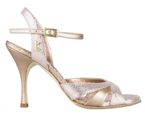 Tangolera A 18 Rose pink Dot,  Narrow Fit, Heel 8 cm Size 39 Offer