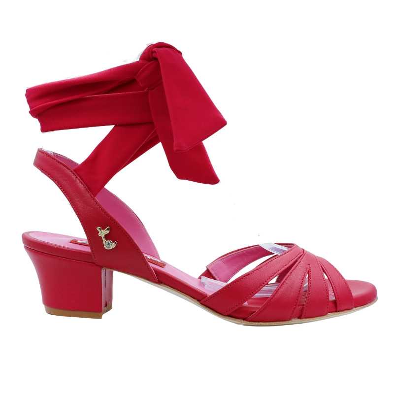 Tangolera D32 Amaranto Nappa Soft Heel 4 cm