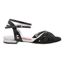 Tangolera  D33 Suede Black heel 1 cm