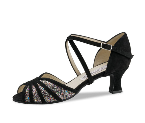 Werner Kern Ellie Brocade / Goat suede – black / multicolour
