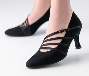 Werner kern Jackie Shimmering suede / Suede – black