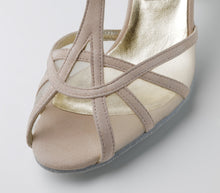 Nueva Epoca Nuria Shimmering suede – beige