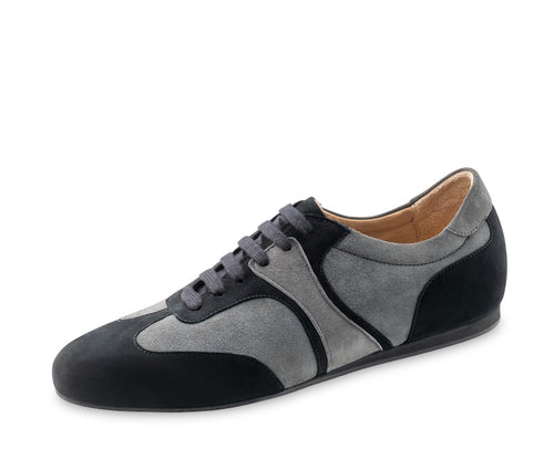 Werner Kern Parma Goat suede – black / grey