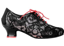 ID. Tangolera Practice Woman's  Lace Black, Heel 4 cm