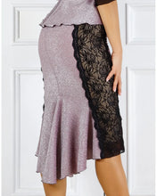 Rossaspina Skirt Pivot Lurex Banda Pizzo Option 14