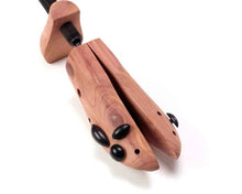 Ladies cedar wood shoe stretcher with bunion buttons