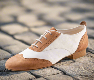 Taylor LS Nappa leather – beige / brown