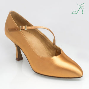 Ray Rose 119A Nimbus | Flesh Satin | Ballroom Dance Shoe