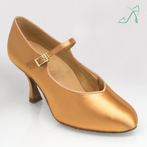 Ray Rose 146A Serengeti | Flesh Satin | Ballroom Dance Shoe