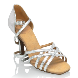 Ray Rose H860-X Kalahari Xtra | Silver (Reflective) | Ladies Latin Dance Shoes