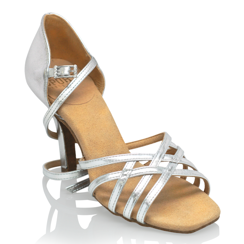 Ray Rose H860-X Kalahari Xtra | Silver (Reflective) | Ladies Latin Dance Shoes