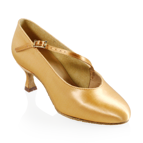 118 Mudslide | Flesh Satin | Standard Ballroom Dance Shoes