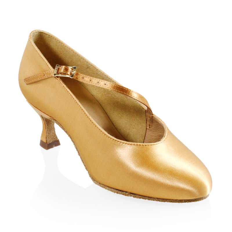 118 Mudslide | Flesh Satin | Standard Ballroom Dance Shoes