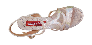Tangolera A11 Champaign Pink Dot Sparkle 9cm Heel