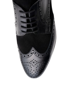 Werner Kern Udine. 28023 Leather/Suede black (Comfort)