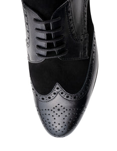 Werner Kern Udine. 28023 Leather/Suede black/ Grey (Comfort)