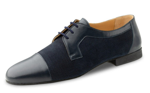 Werner Kern Treviso. 28049 Leather Suede Blue (Comfort)